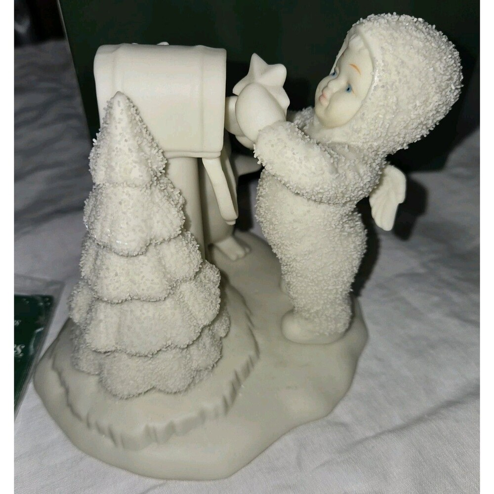 Snowbabies dept 56 " You didn't forget me" retired vintage figurine